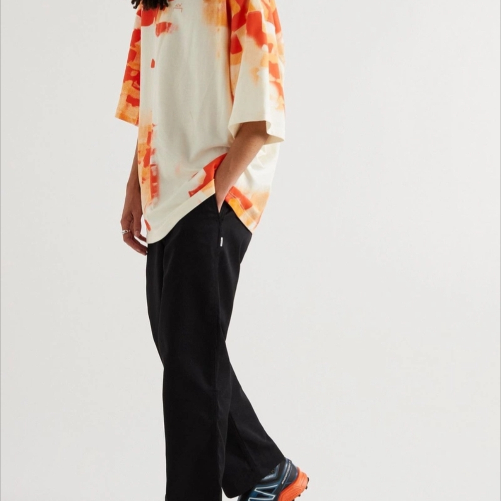 A-COLD-WALL* White and Orange Shirt